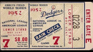 🔴 MLB Classics on DTSSN  Ep 52  1952 World Series  Game 7  Yankees  Dodgers dtssn mlb [upl. by Dnomyaw274]