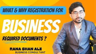 Business or Company Registration in Pakistan Types amp Documentation II SECP FBR AOP Firm [upl. by Amej262]