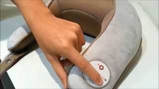 OSIM uHug Shoulder Neck and Lower Back Massager Demostration [upl. by Etnelav]