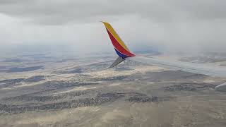 Turbulent plane landing Colorado Time Lapse [upl. by Jenine]