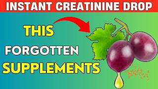 This is SUPPLEMENTS to Lower Creatinine and Heal your Kidney Fast  Science has Proven This [upl. by Tamanaha]