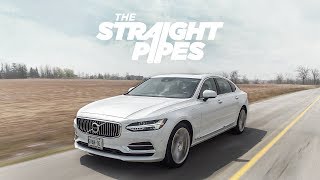 2018 Volvo S90 T8 Inscription Review  Supercharged Turbo Plug In Hybrid Luxury [upl. by Romain]