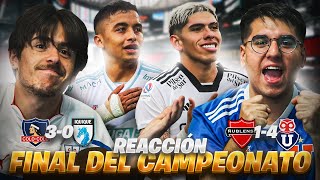 REACCION COLO COLO 3 VS IQUIQUE 0 Y ÑUBLENSE 1 VS U DE CHILE 4  ADICTOS POR EL FÚTBOL PODCAST [upl. by Ahaelam608]