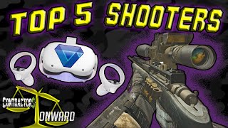 Top 5 Oculus Quest 2 Shooters Oculus Quest 2 Best Games for shooter fans [upl. by Assirat]