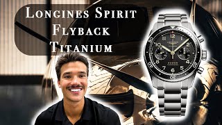 Longines Spirit Flyback Titanium REVIEW [upl. by Kistner]