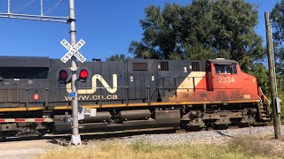 CN A419 passes through Garyville LA [upl. by Legnalos752]