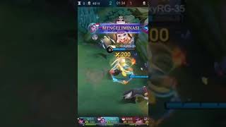 NO CAPTION EARLY GAME MARTIS LANGSUNG NGAMOKKK  fypシ゚viral mobilelegends mobilelegendsbangbang [upl. by Lotson]