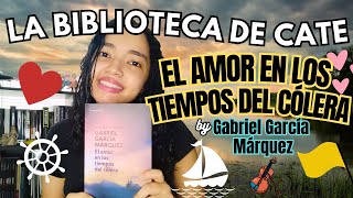 Leyendo EL AMOR EN LOS TIEMPOS DEL CÓLERA de Gabriel García Márquez  La biblioteca de Cate [upl. by Rebekkah]