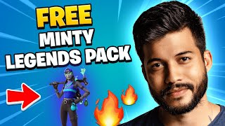 Minty Legends Pack Code  How To Get Minty Legends Pack in Fortnite for Free [upl. by Ayhdnas]