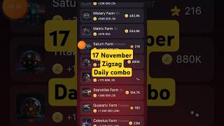 17 November Zigzag Daily combo zigzag shorts shortsfeed [upl. by Kravits410]