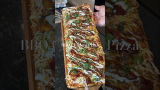 Easy BBQ chicken pizza recipe made at home Follow for more 🤍 shorts cooking pizza recipe fyp [upl. by Olive541]