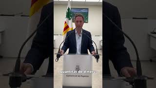 Declaració Institucional de l’alcalde de Figueres [upl. by Tonye]