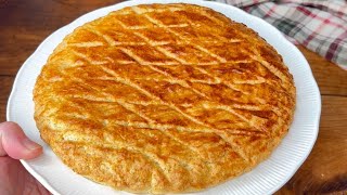 Galette des Rois Bretonne  Recette Minute  Dessert du Dimanche [upl. by Sadnak]