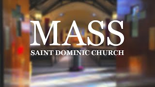 Spanish Mass at Saint Dominic Church on Sunday September 22 2024 [upl. by Nanreik]