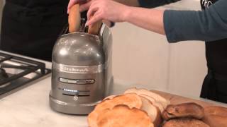 How to Use the KitchenAid Pro Line Toaster  WilliamsSonoma [upl. by Corabel153]