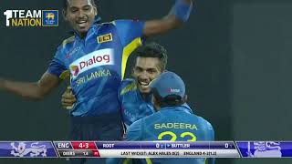 Sri Lanka beat England by 219 runs  5th ODI Highlights [upl. by Nirat734]