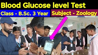 Glucose test in blood Happybiologyclass [upl. by Rockie]