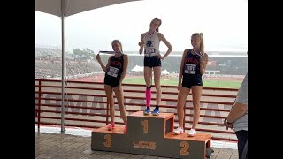 Boerne Champion sophomore Elizabeth Leachman qualifies for USA Track amp Field Olympic Trials [upl. by Reffotsirk]