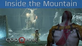 God of War PS4  Inside the Mountain Walkthrough HD 1080P [upl. by Norramic]