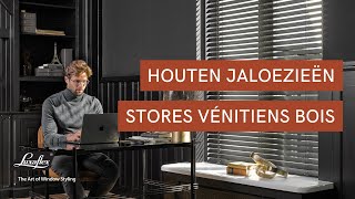 Luxaflex® Houten Jaloezieën in je home office [upl. by Neivad]