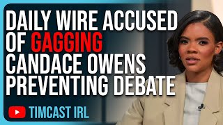 Daily Wire Accused Of GAGGING Candace Owens Preventing Ben Shapiro Debate [upl. by Anatola202]