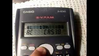 diagnóstico en la nueva versión de casio fx82MS [upl. by Suravaj]