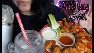 ★ASMR MUKBANG ★ Alitas Picantes  Buffalo Wings  Eating Sounds [upl. by Gent]