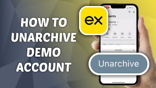 How to Unarchive Demo Account on Exness [upl. by Combe]