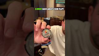 Can we win another huge bet flipping a coin casino blackjack baccarat comedy gambling [upl. by Oznola]