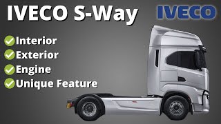 The New IVECO SWay Truck  Interior Exterior Engine [upl. by Yllil]