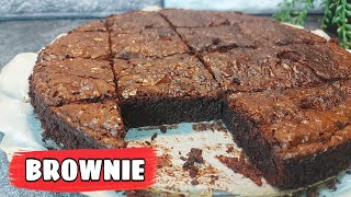 BROWNİ KEK NASIL YAPILIR👍 ÇİKOLATALI TARİFİ💯 KEK YAPIMI 👌🏻 HOW TO MAKE BROWNIE RECİPE▶️ shorts [upl. by Eeima]