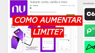 Empréstimo Pessoal online Nubank Como AUMENTAR LIMITE [upl. by Lewes]