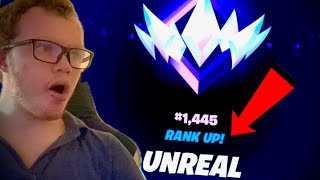 I Tried To Reach Unreal in 1 Hour Fortnite [upl. by Yoho]