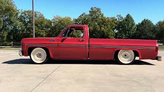 1978 C10 Air Suspension 3 of 4 Height Settings [upl. by Eimerej]