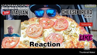 Reaction to Donatos® Italian Cheese Bread Review 🧀🍞  theendorsement [upl. by Ecirtnom]