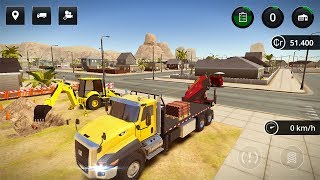 Construction Simulator 2 — 1st Job [upl. by Shulamith271]