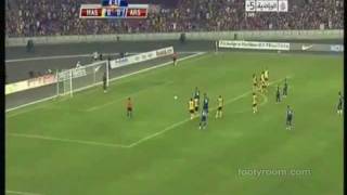 Malaysian XI 04 Arsenal All Goals 07132011 Friendly [upl. by Llebyram]