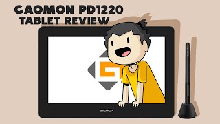 GAOMON PD1220 REVIEW  Hunyo Animation  Pinoy Animation [upl. by Brandea]