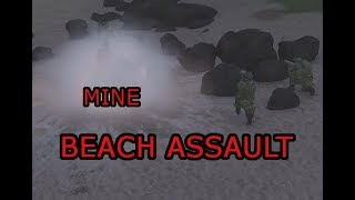 STORM THE BEACH The Tanoan NATO Campaign Phase 1 Arma 3 Zeus Ops [upl. by Kolosick833]