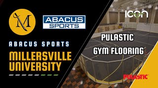 Millersville University Pulastic Flooring Installation  Abacus Sports [upl. by Lennon]