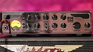 Review Demo  Ashdown RM500EVO Bass Amp [upl. by Ahsinel566]