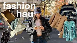 Fashion tryon Haul🤍die schönsten Teile für den HerbstWinter Sezane Phiala Zara Hollister… [upl. by Kilbride]