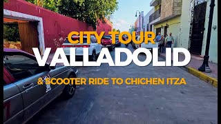 Valladolid Yucatan Mexico virtual ride on motorbike 4k [upl. by Aenat816]