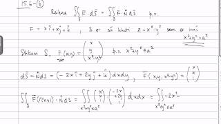 STÆ II  Dæmi 6 í 156 Flæði í gegnum yfirborð  5 Vektorsvið og mætti [upl. by Anaxor]