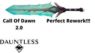 Call of Dawn 20Rezakiri Sword Build ReworkDauntless [upl. by Ennirak]