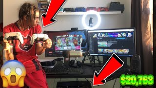 My NEW INSANE 20000 GAMING SETUP [upl. by Salamone]