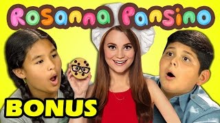 Kids React to Rosanna Pansino Nerdy Nummies Bonus 152 [upl. by Oralia]