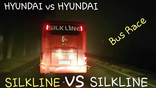 SILKLINE vs SILKLINE  Bus race in Bangladesh  Thrilling bus driving  DhakaChattogram highway [upl. by Dub]