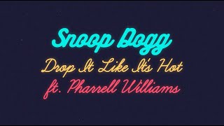 Snoop Dogg  Drop It Like It’s Hot  Motion Graphics [upl. by Nosiaj851]