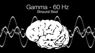 Genius Gamma Binaural Beat  60Hz 1h Pure [upl. by Cherin720]